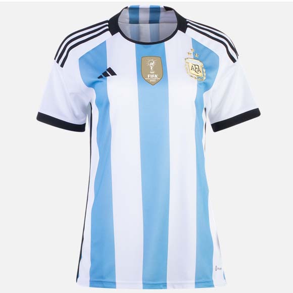3 Estrellas Camiseta Argentina 1ª Mujer 2022-2023